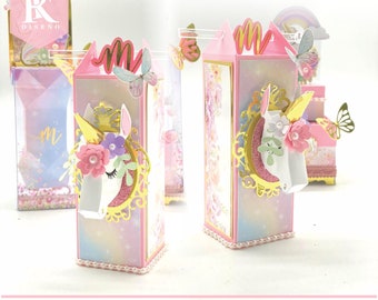 Rf Box 2 Template Milk Box Shaker No Incluye El Diseno Etsy