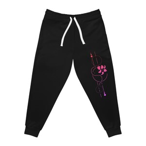 RISE- Floral Pattern Athletic Joggers