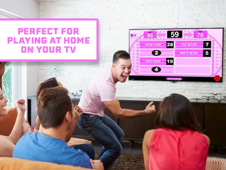 Girl Baby Shower Trivia Virtual Baby Shower Games for Zoom Etsy UK