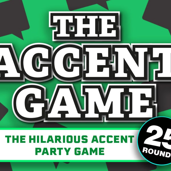 The Accent Game || Virtual Party Game || PowerPoint Games for Zoom || Virtual Quiz Night || Games For Kids || Games For Adults