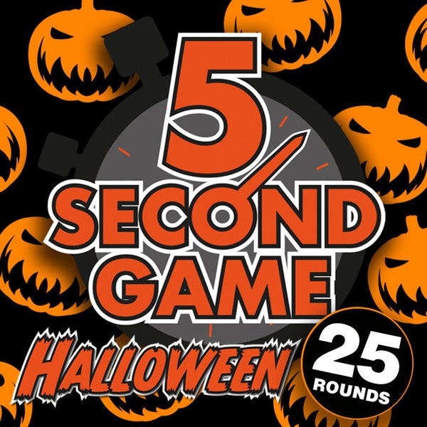 5 Second Game Halloween Edition || Halloween Party Game || Games for Halloween || Halloween Party Game || Virtual Halloween Party Game
