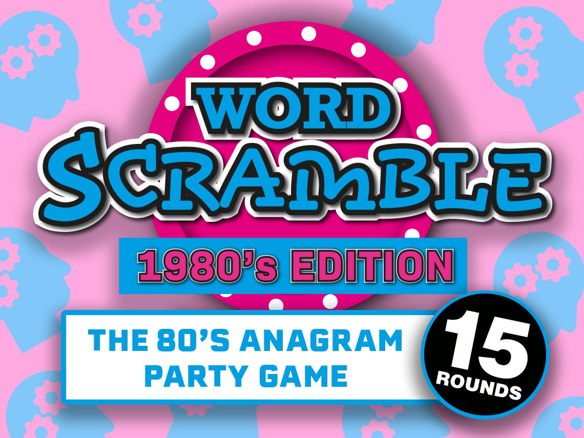 80's Party Games Bundle 80's Themed Games 1980 - Etsy Canada