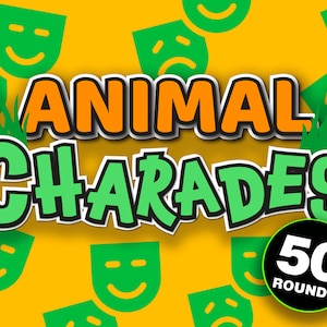 Animal Charades Party Game || Charades PowerPoint Game for Zoom || Virtual Quiz Night || Party Games For Kids || Games For Boys