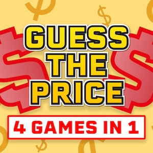 Guess The Price Family Powerpoint Party Game || The Price Is Right Style Game || Mac and PC Compatible || Games for Adults and Kids
