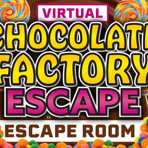 Chocolate Factory Kids Escape Room Virtual Escape Room for Etsy UK