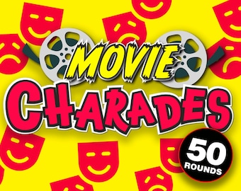 Film Charades Party Game || Charades PowerPoint Game voor Zoom || Virtuele quizavond || Party Games For Kids || Games voor gezinnen