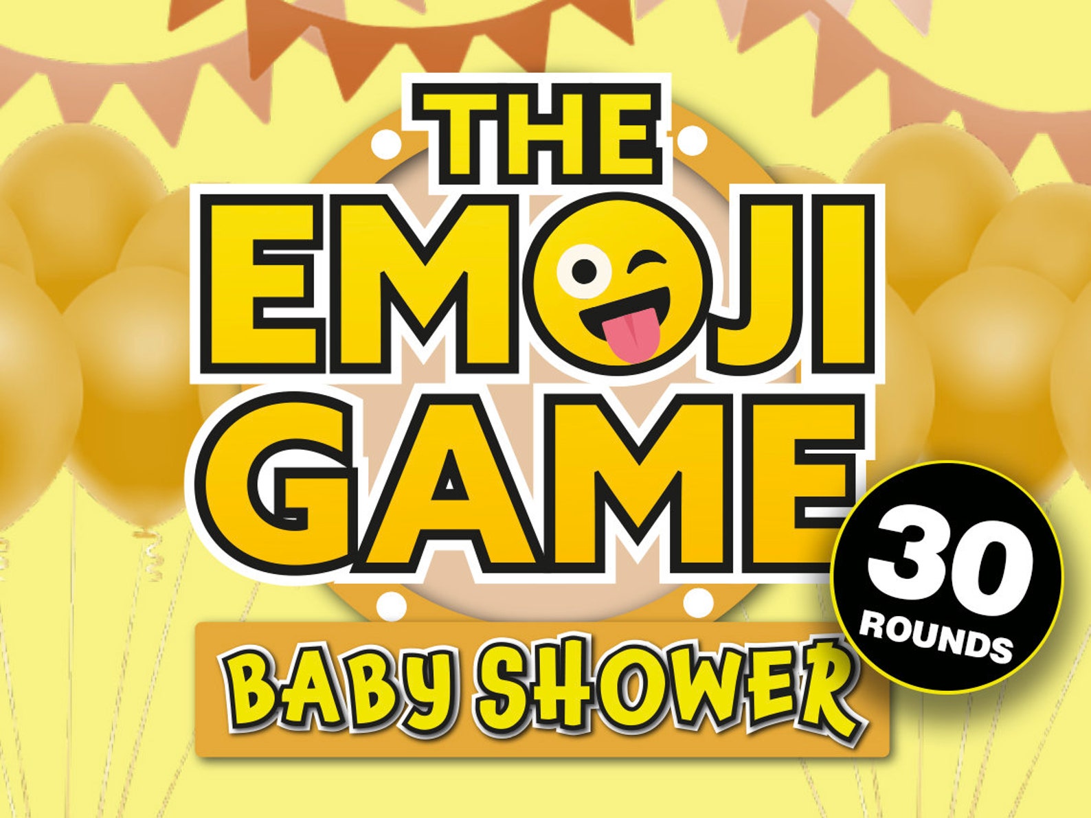 Baby Shower Bundle Virtual Baby Shower Games for Zoom Etsy