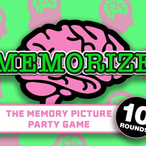 Memorize Picture Memory Games || PowerPoint Games for Zoom Party || Games for Family || Birthday Party Games || Virtual Quiz Night Games