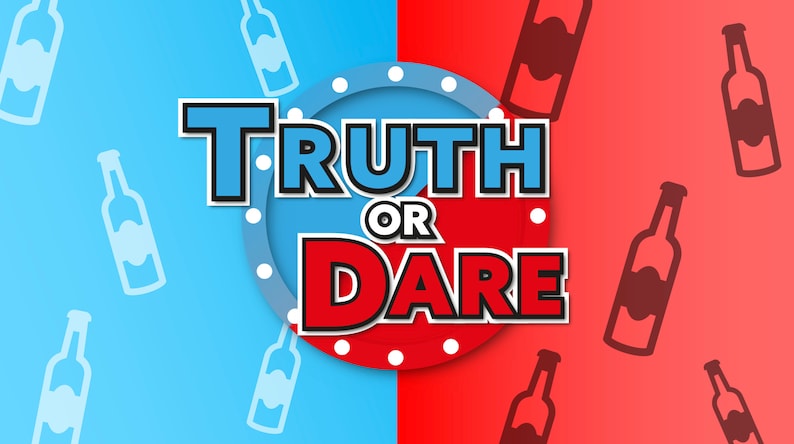 Truth Or Dare Virtual Drinking Game PowerPoint Drinking Etsy