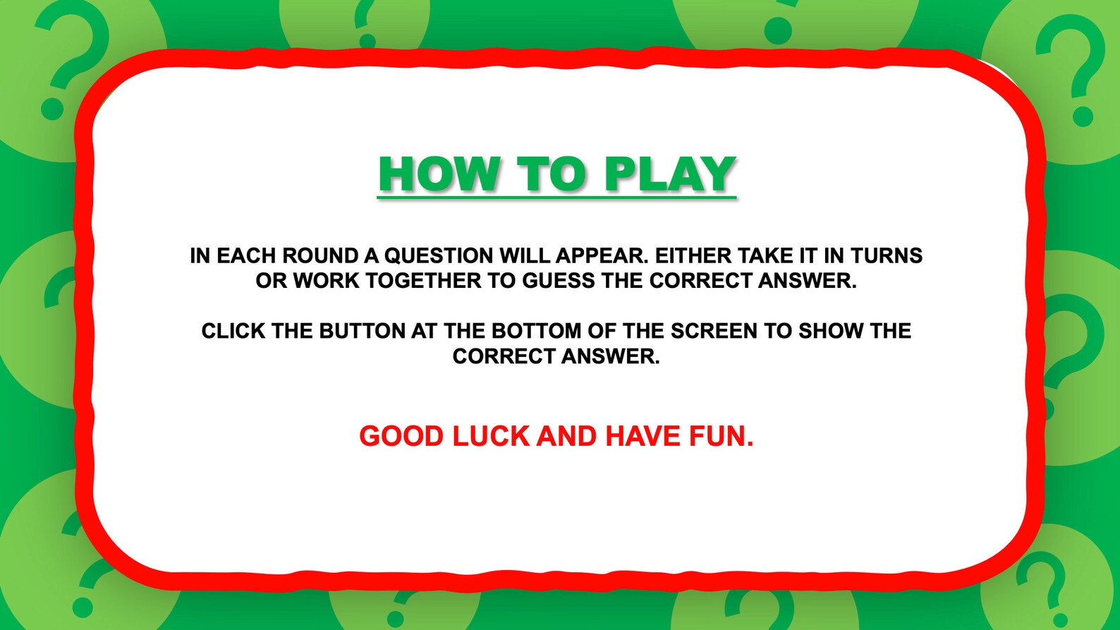Christmas Quiz Game Christmas Party Game Games for - Etsy UK