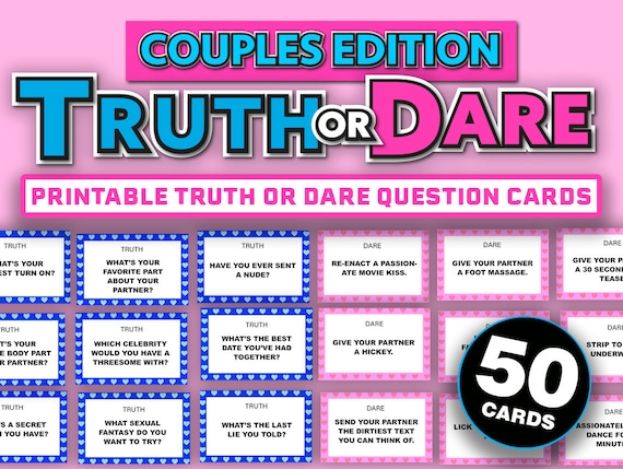 100 Date Night Questions || Printable Couples Game || Questions For Couples  || Date Night Game || Games for Couples || Valentines Day Games