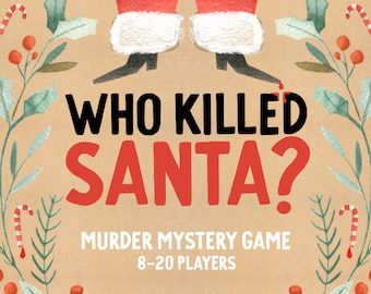 Vem dödade jultomten? Julmordmysteriespel || Julmordmysterie-festspel || Julmiddagsfestspel || Kontors-Whoduni