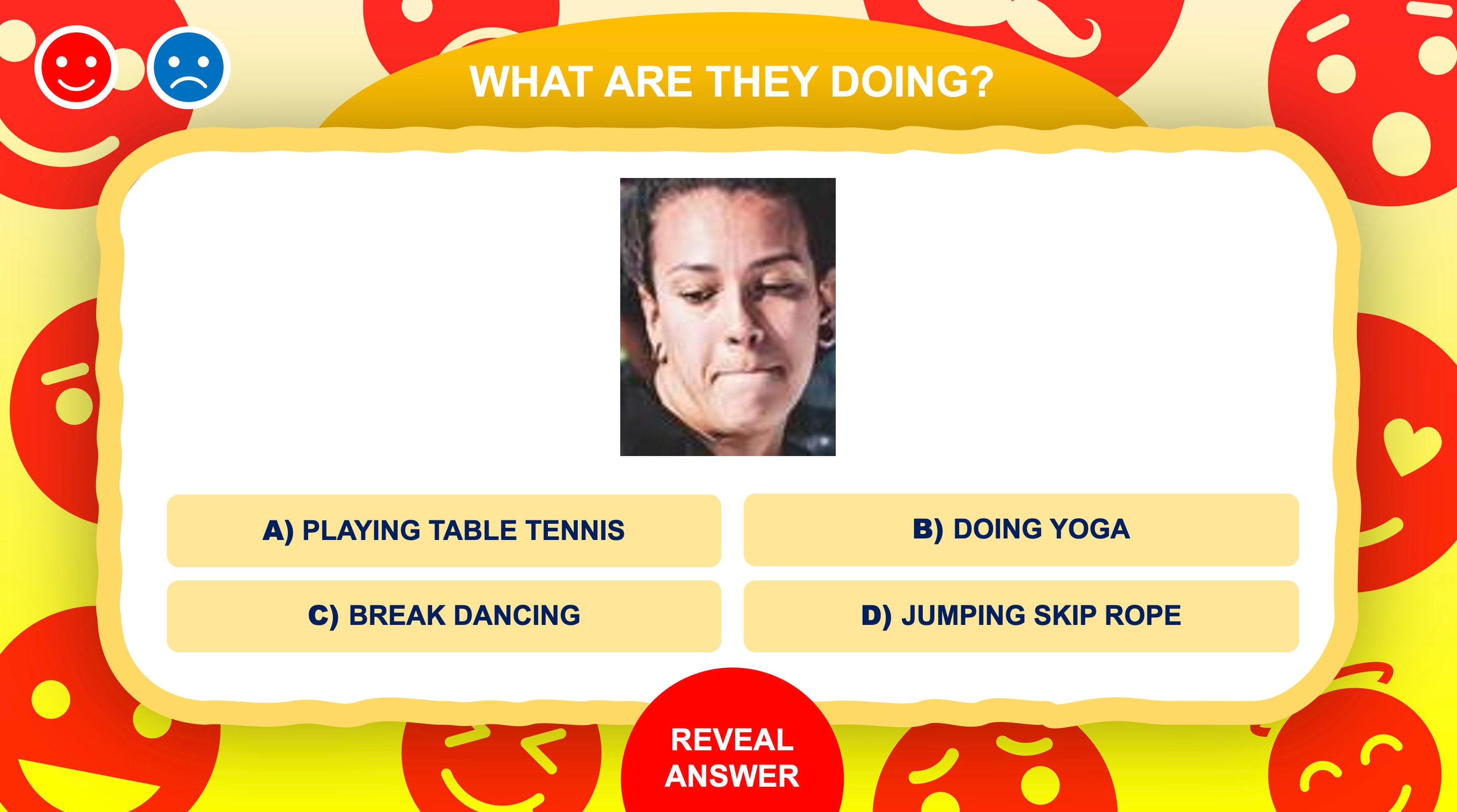 Place The Face Virtual PowerPoint Quiz Game Picture Game Etsy