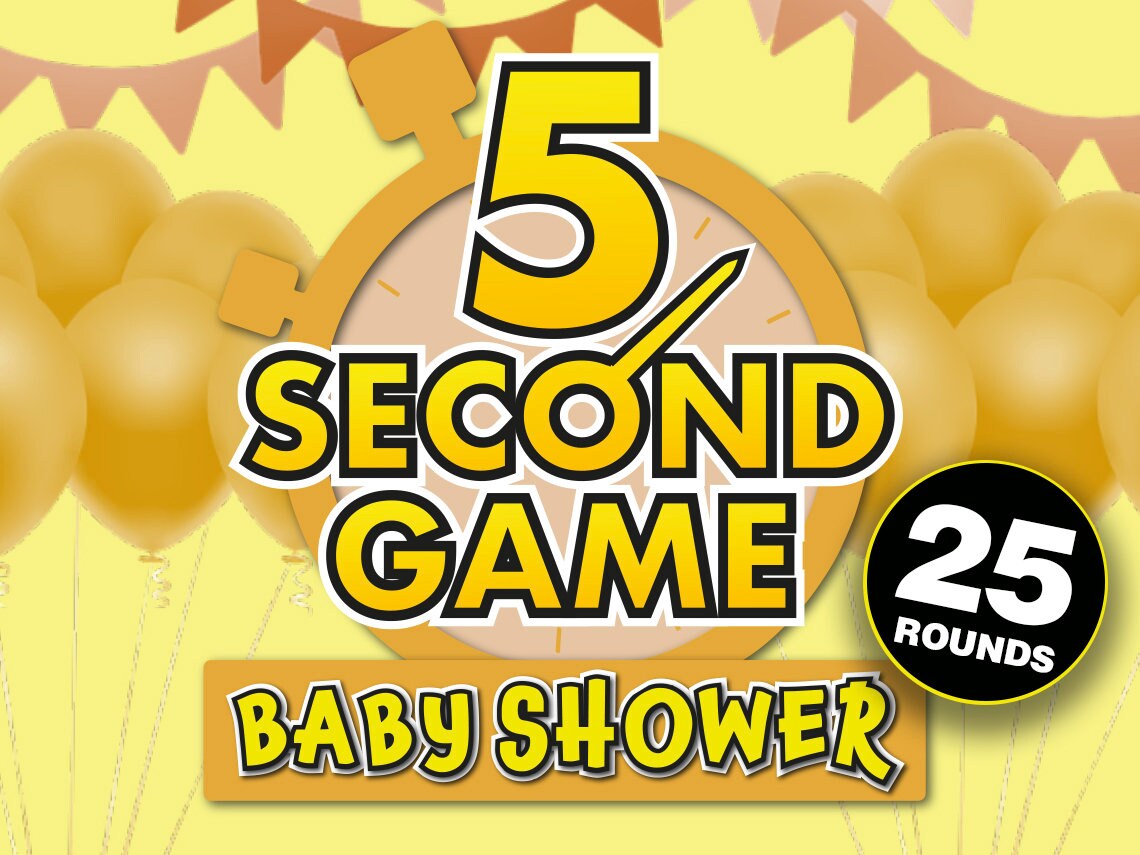 Baby Shower Bundle Virtual Baby Shower Games for Zoom Etsy Canada