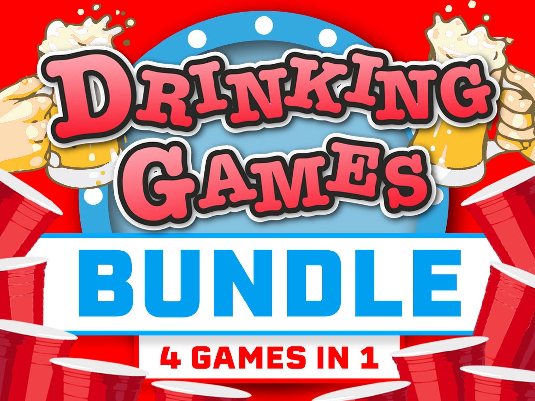 Drinking Games Bundle Virtual Drinking Games for Adults Powerpoint