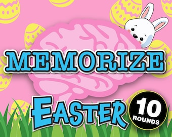 Easter Memorize || Memory Picture Game || Easter Party Game || Games for Easter || Easter Games for Zoom || Virtual Easter Party Game