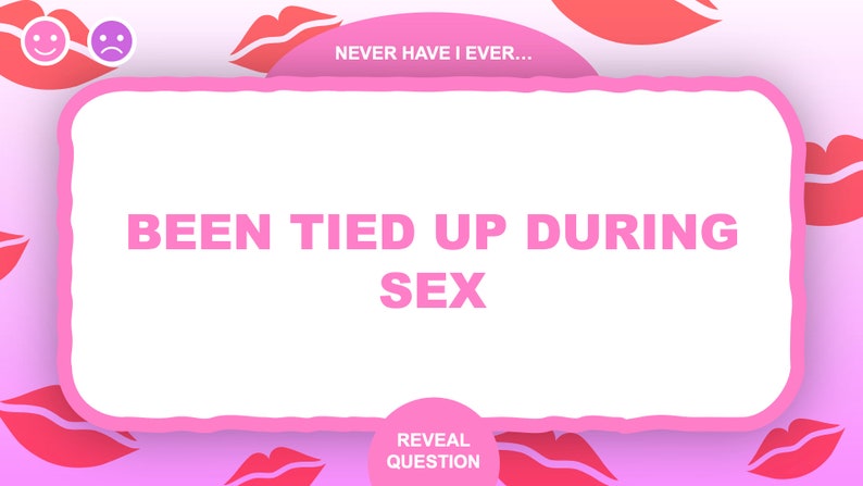 Dirty Never Have I Ever Powerpoint Bachelorette Party Game