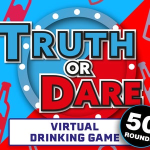 Truth Or Dare Virtual Drinking Game For Zoom || Spin the Wheel Game || Adult Truth or Dare Drinking Game || Virtual Shot or Not Game