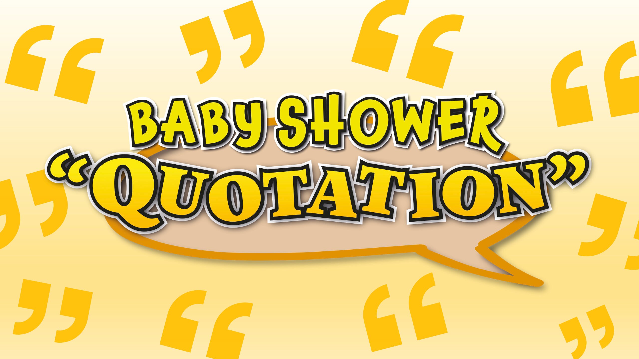 Baby Shower Quotation Baby Shower Song Game Virtual Baby Etsy