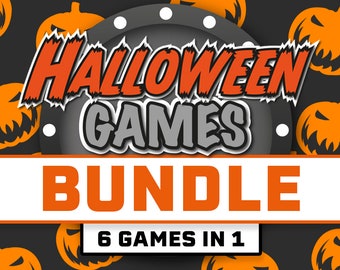 Halloween Games Bundle || Halloween Party Game Bundle || Games for Halloween || Halloween Party Game || Virtual Halloween Party Game