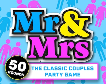 Mr And Mrs Party Game for Couples || PowerPoint Games for Zoom || Bridal Shower Games || Couples Games || The Newlywed Game Style
