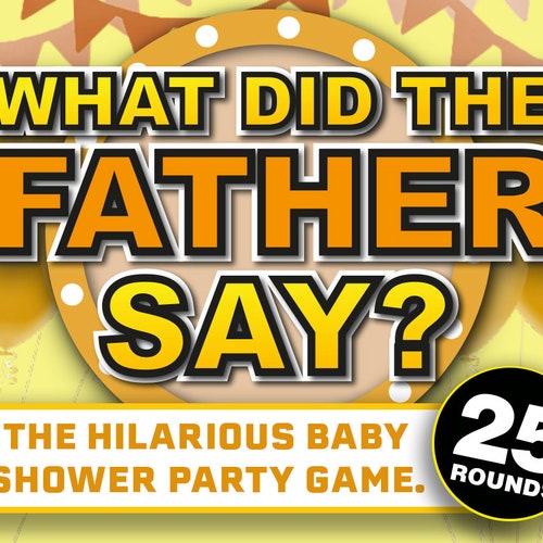 5 Second Game Virtual Baby Shower Games for Zoom 5 Second Etsy