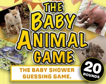 Baby Animal Game || Virtual Baby Shower Games for Zoom || Virtual Baby Shower Zoom Game | Online Games for Adults