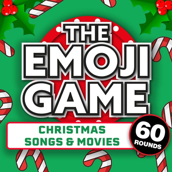 The Emoji Game Christmas Edition || Christmas Party Game || Games for Christmas || Christmas Games for Zoom || Christmas Emoji Quiz