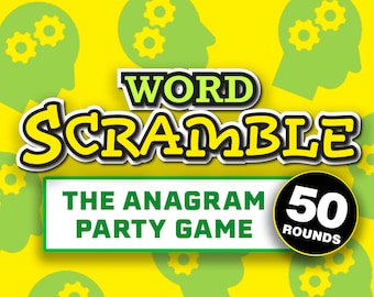 Word Scramble Party Game || PowerPoint Party Games For Zoom || Anagram Game || Games for Kids || Puzzle Games || Virtual Quiz Night