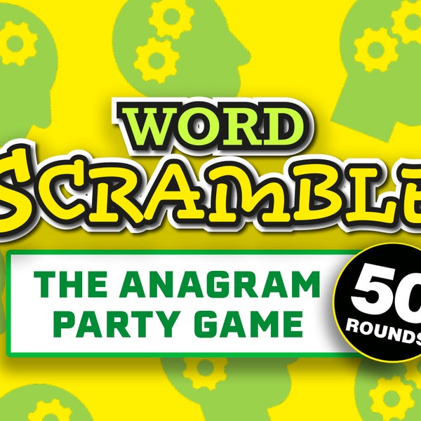 Word Scramble Party Game || PowerPoint Party Games For Zoom || Anagram Game || Games for Kids || Puzzle Games || Virtual Quiz Night