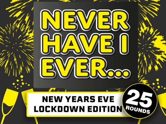 Never Have I Ever New Years Party Game || Lockdown Games for New Years Eve || New Years Games for Zoom || Virtual New Years Party Game