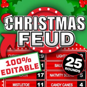 Weihnachtsfehde || Weihnachtsfeier Spiel || Spiele zu Weihnachten || Weihnachtsspiele für die Familie || Virtuelles Weihnachtsparty Spiel