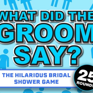 What Did The Groom Say? Virtual Bridal Shower Games for Zoom || The Newlywed Game || Couples Games || Bachelorette Party Games
