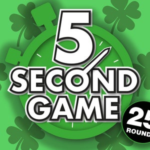 St. Patrick's Day 5 Second Game St. Patrick's Day Party Game Games for St. Patrick's Day St. Patrick's Day Games for Zoom image 1