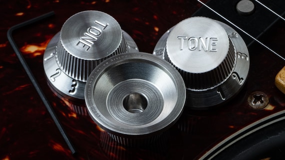 Imperial 24-Spline Electric Guitar Control Knobs 2 Tone And 1