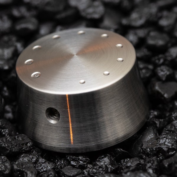 Stainless Steel Speed Knob: Guitar/Amp/Pedal Volume Tone Control