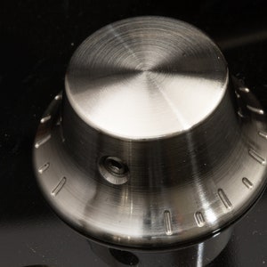 Stainless Steel Bonnet Bell Knob Guitar Amp Pedal Volume Tone knobs