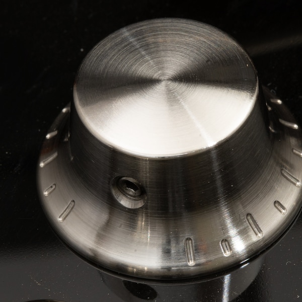 Stainless Steel Bonnet Bell Knob Guitar Amp Pedal Volume Tone knobs