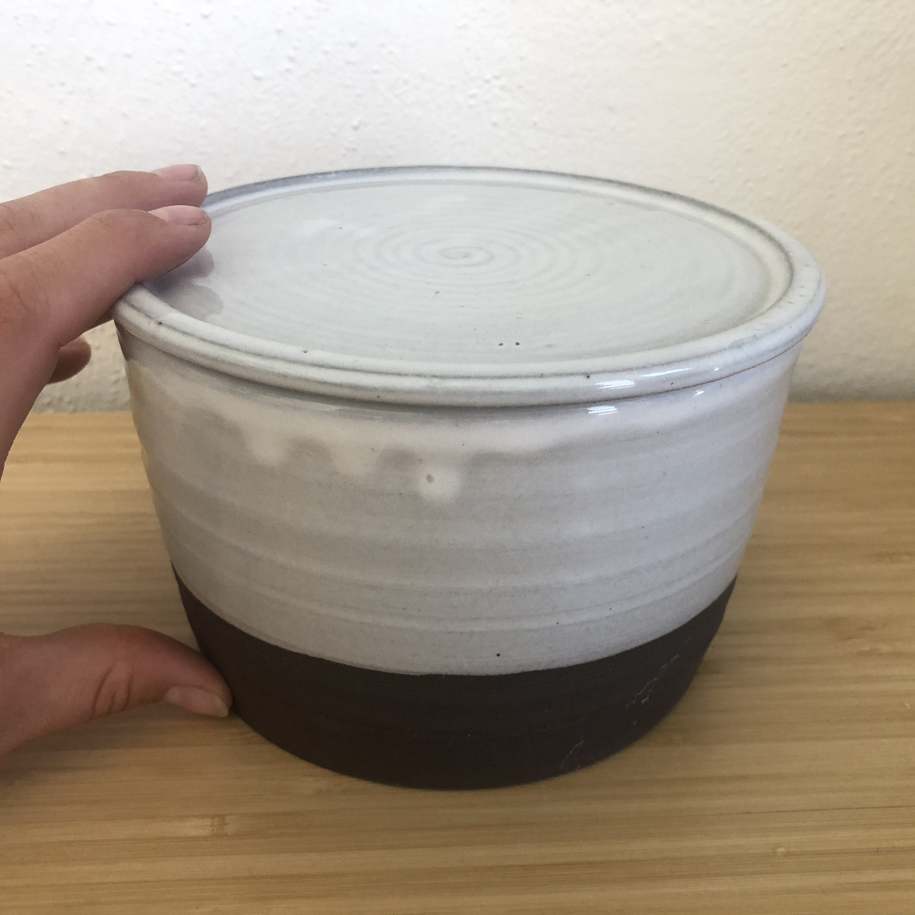 Handmade Stackable Ceramic Food Storage Canister Etsy