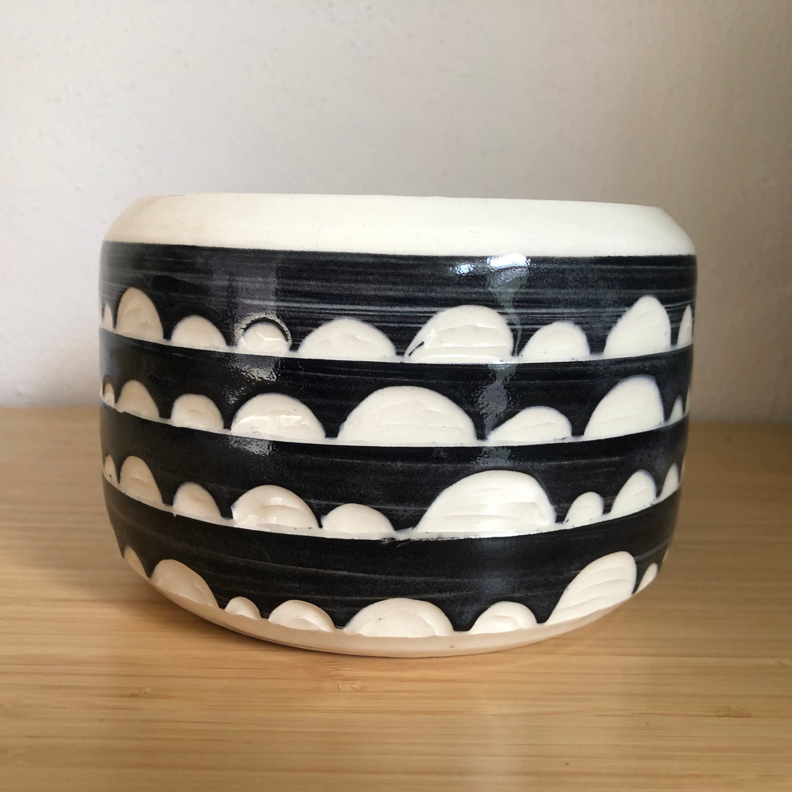 HalfMoon Handmade Ceramic Planter Etsy