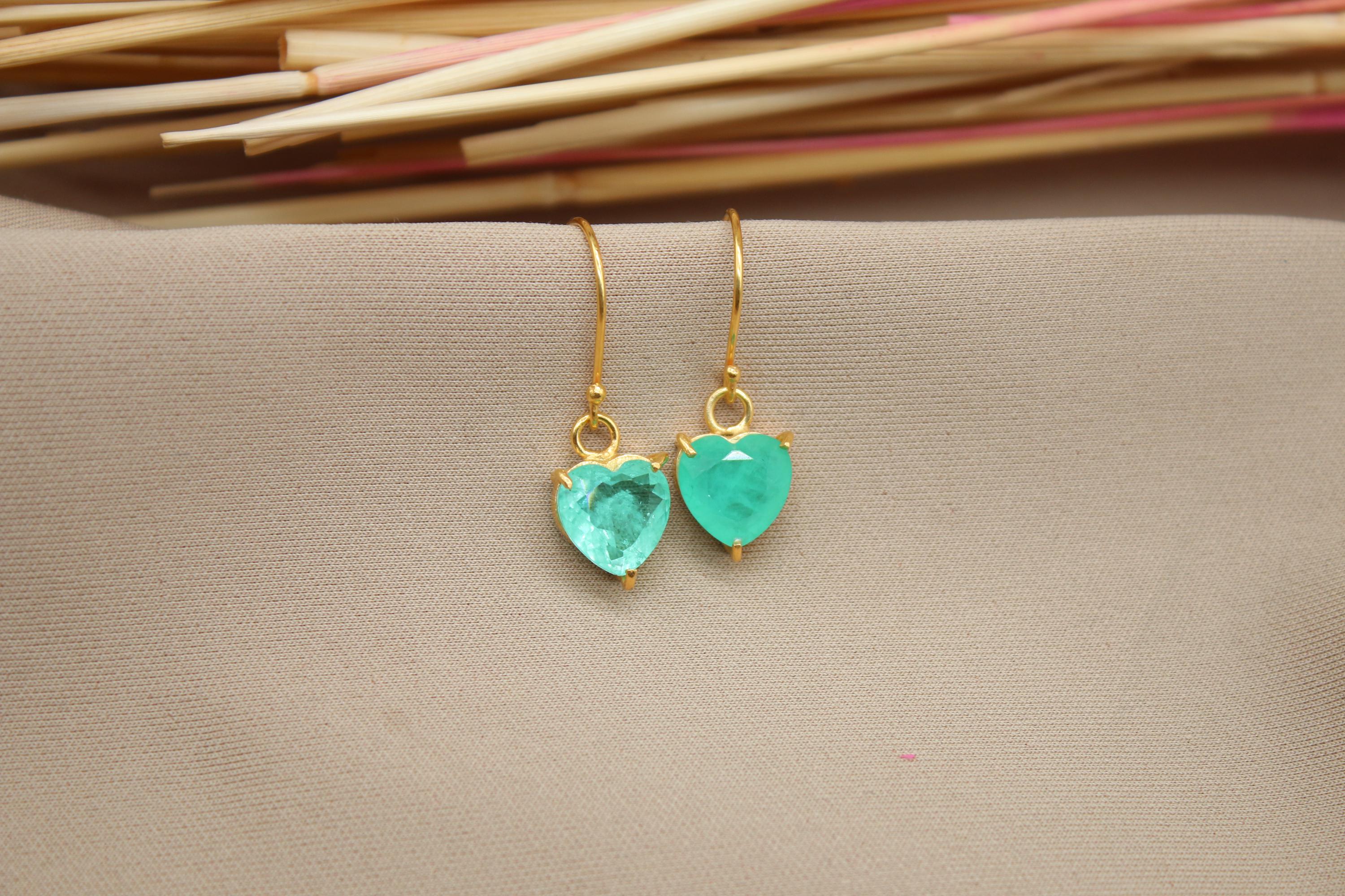 Orecchini con tormalina Paraiba: gioielli con pietre preziose in argento sterling 925 - Italia