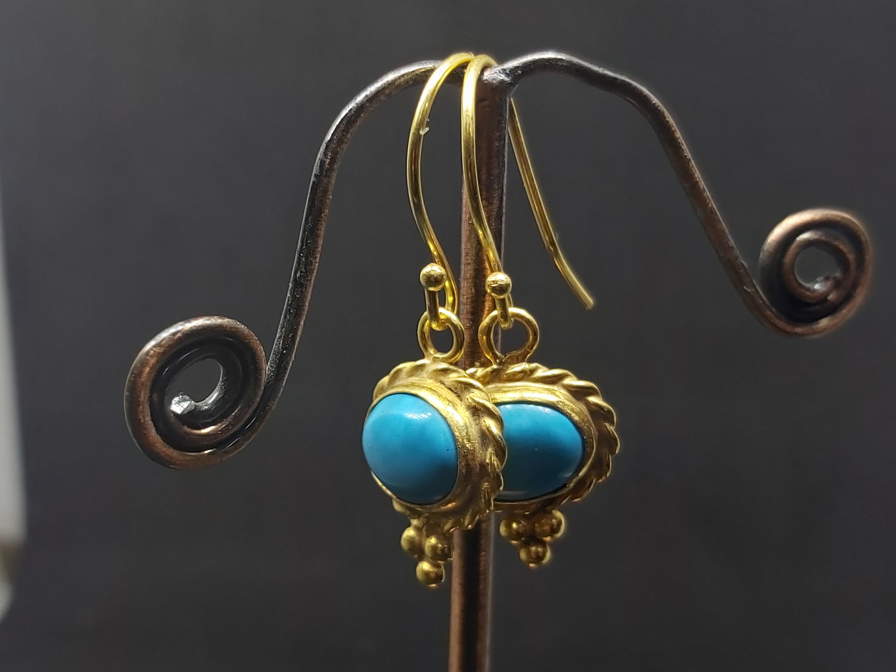 Danika Earrings in Turquoise main image 0