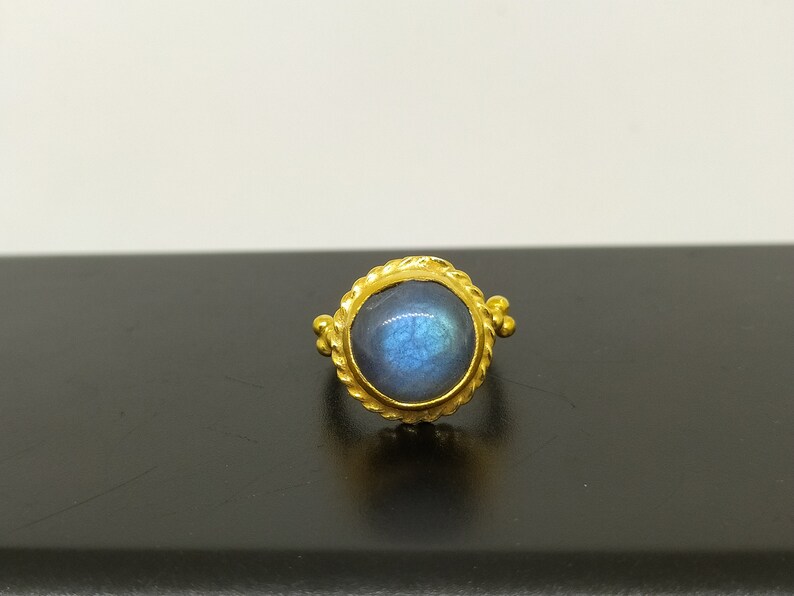 Gift for Her Ring Silver Jewelry Handmade Jewelry Labradorite Ring 925k Sterling Silver Ring All Size Available By Artmyrna