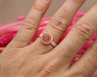 Embrace Protection and Style: Evil Eye Silver Rings as the Ideal Handmade Christmas Gift