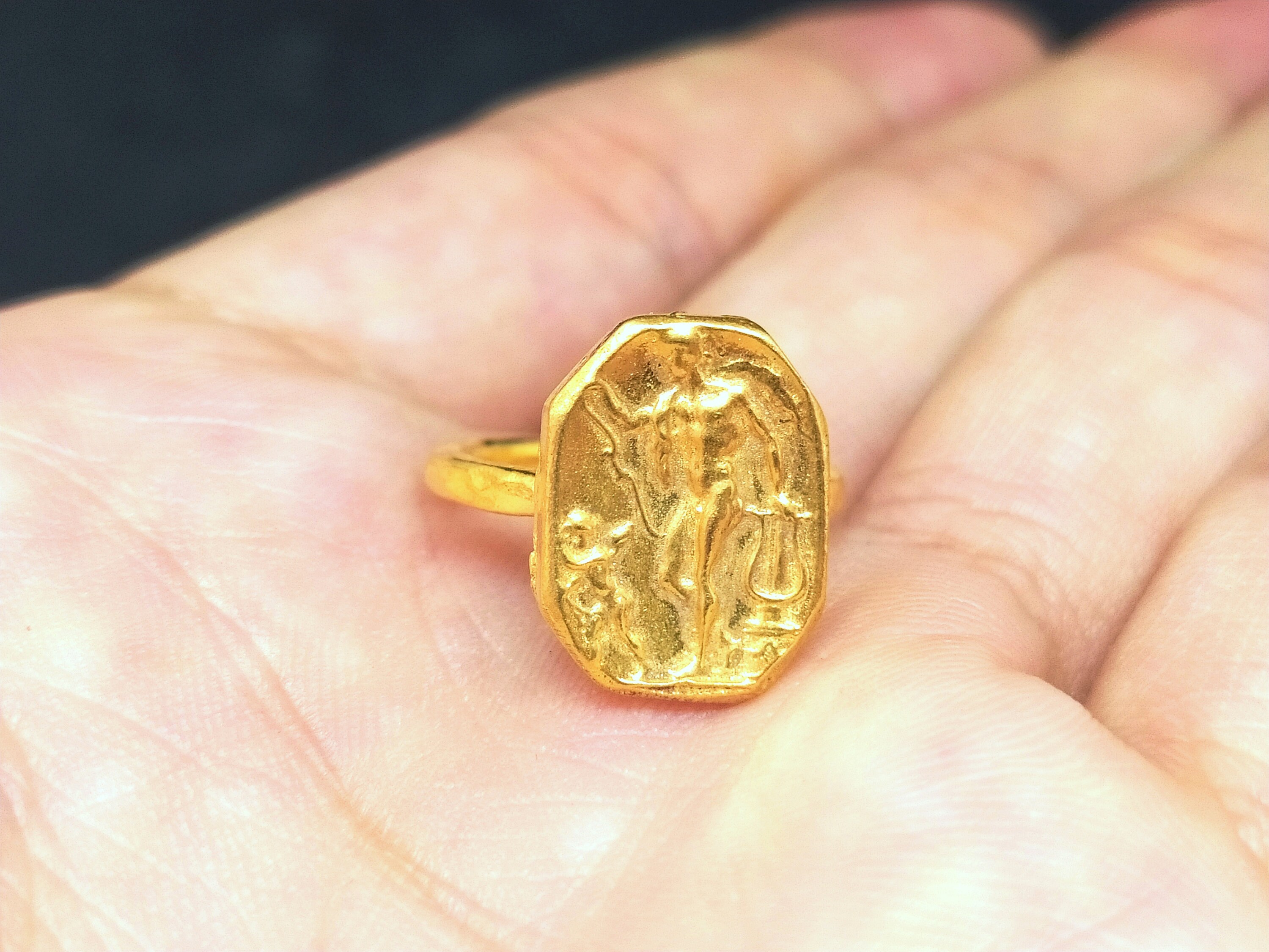 Hercules Coin Ring - Etsy