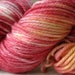 Hand-dyed yarn, worsted weight, superwash, 100% wool, hand knitting, hand crocheting, machine knitting