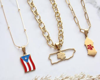 Moje naszyjniki z Puerto Rico