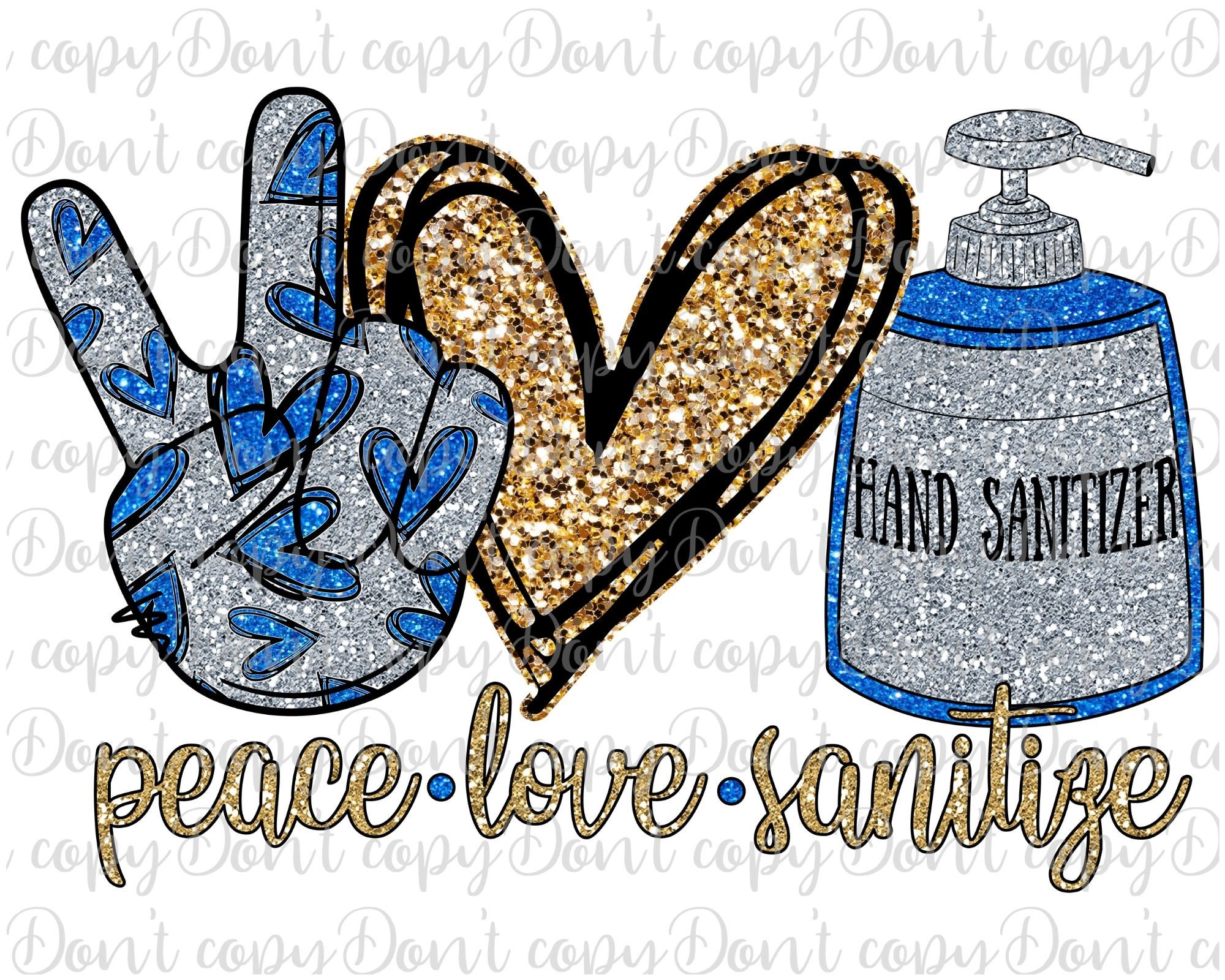 Free Free 227 Peace Love Sanitize Svg Free SVG PNG EPS DXF File