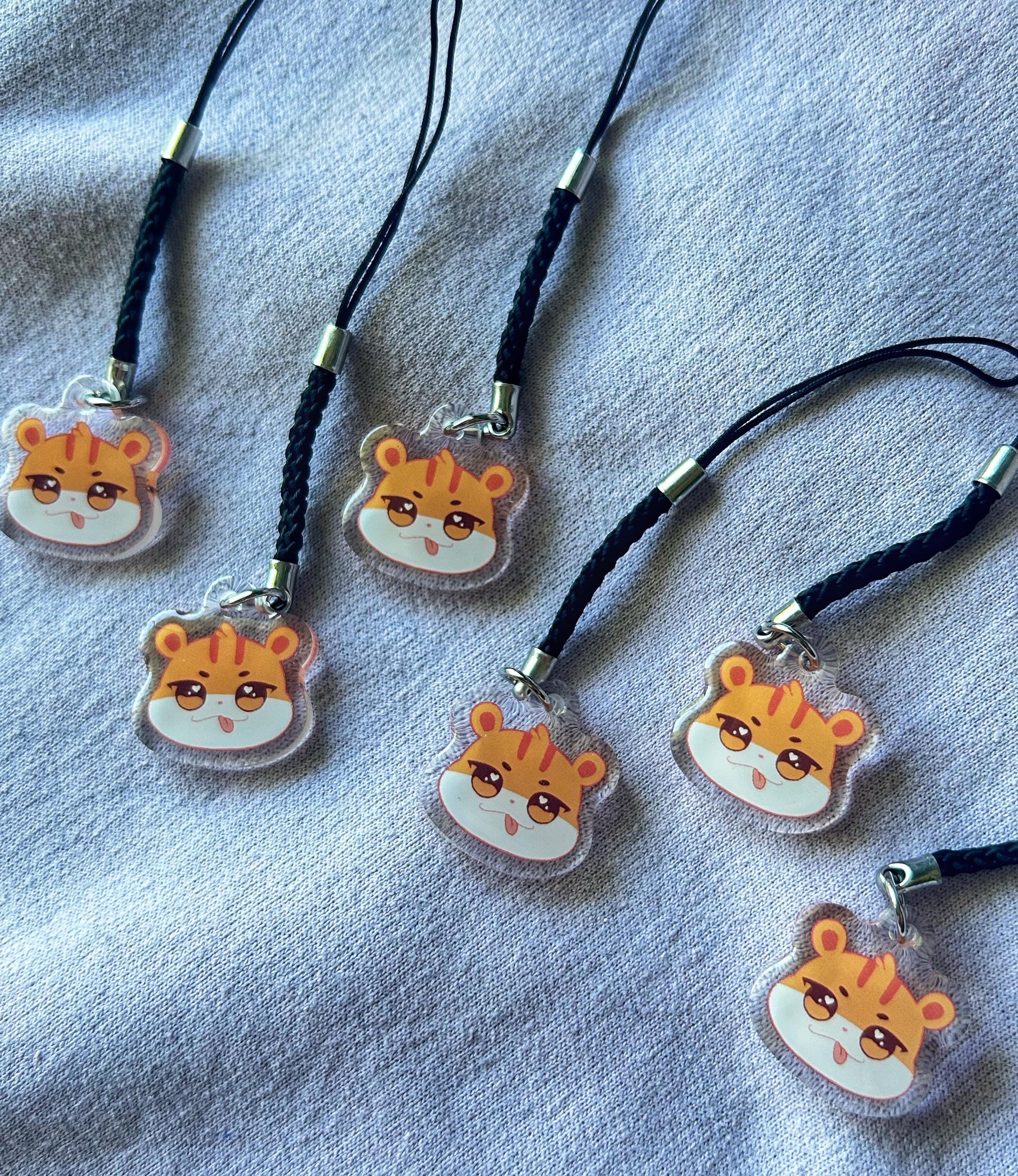 Aniteez-jjoongrami-squirrel-acrylic Phone Charm-captain-phone