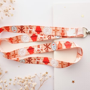 Catholic Lanyard,  Keychain, Catholic Gift, Sacred Heart, Blessed Sacrament, Jesus